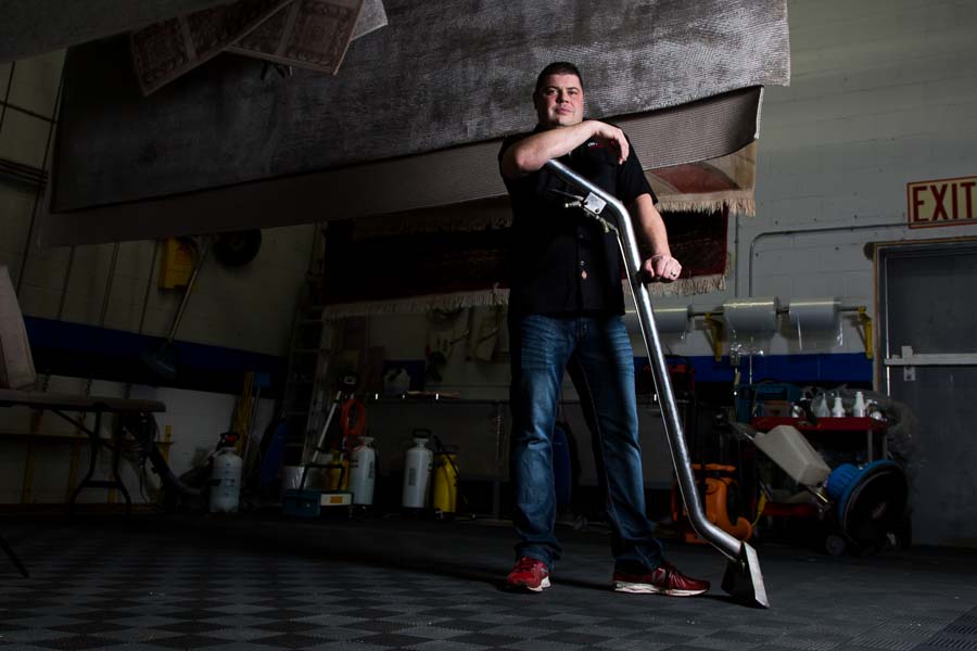 Dan at the workshop
