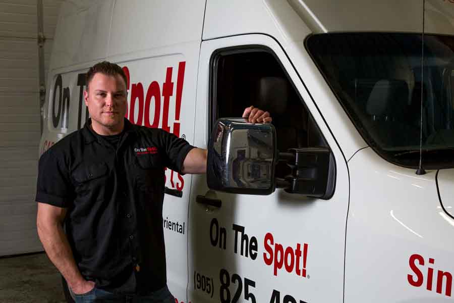 Todd at the workshop