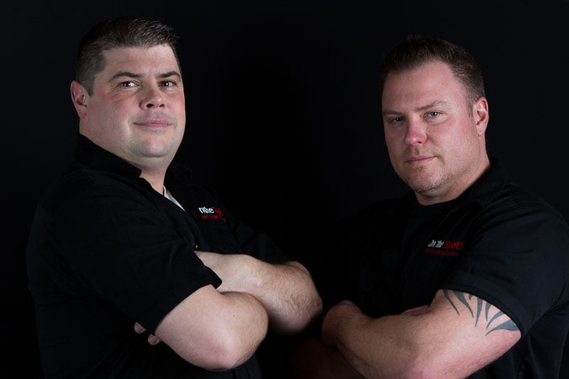 Owners Dan and Todd
